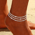 Boho Charm Anklet Set (5 Pieces)
