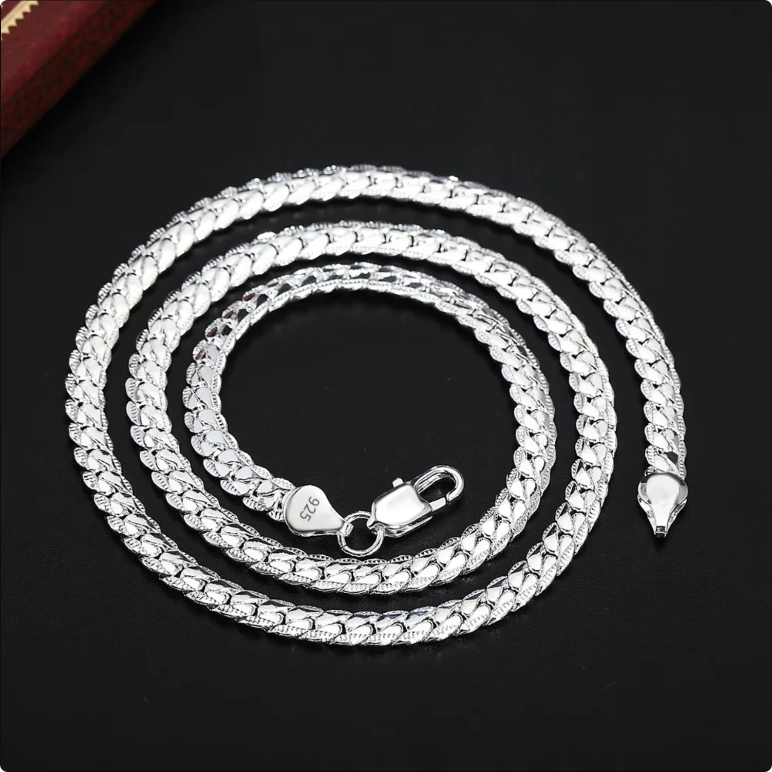 Luxe Link Cuban Chain Necklace | 6mm 925 Sterling Silver | Gold & Silver