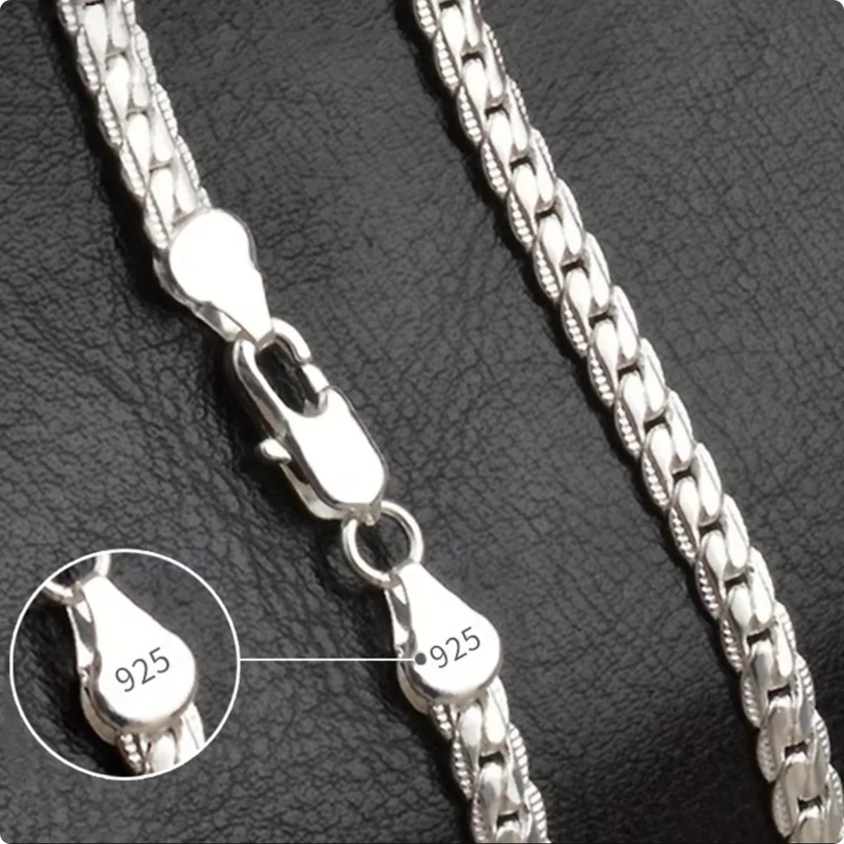 Luxe Link Cuban Chain Necklace | 6mm 925 Sterling Silver | Gold & Silver