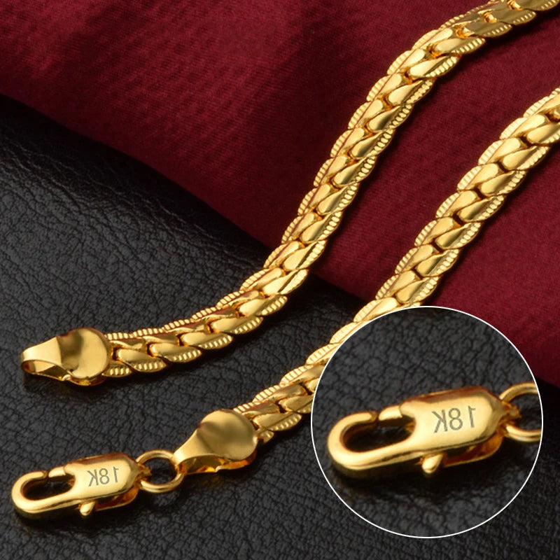 Luxe Link Cuban Chain Necklace | 6mm 925 Sterling Silver | Gold & Silver