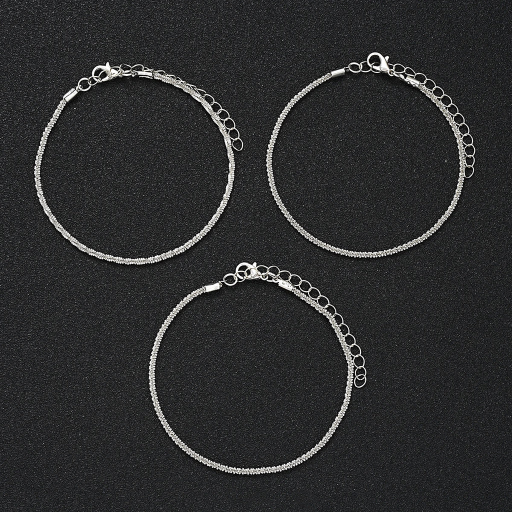 Boho Charm Anklet Set (5 Pieces)