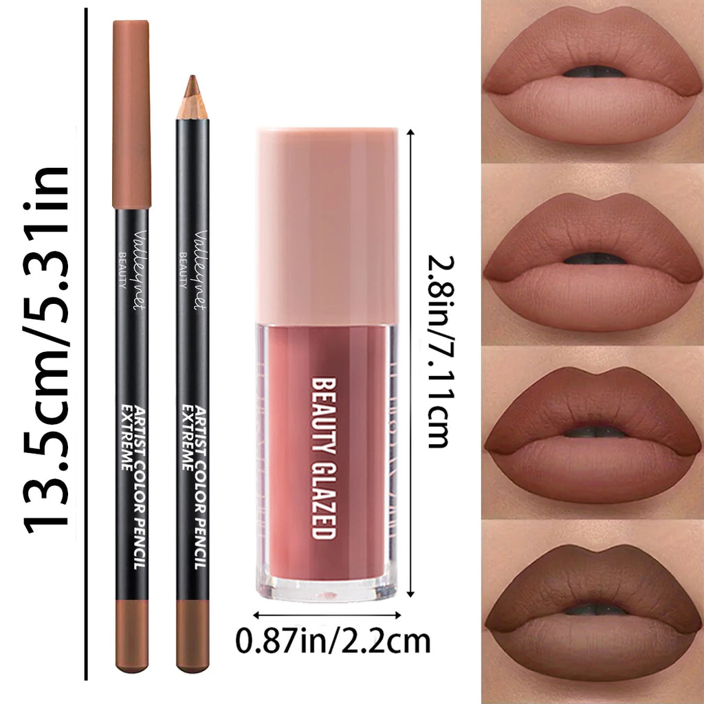 Velvet Kiss Matte Lip Set – Duo
