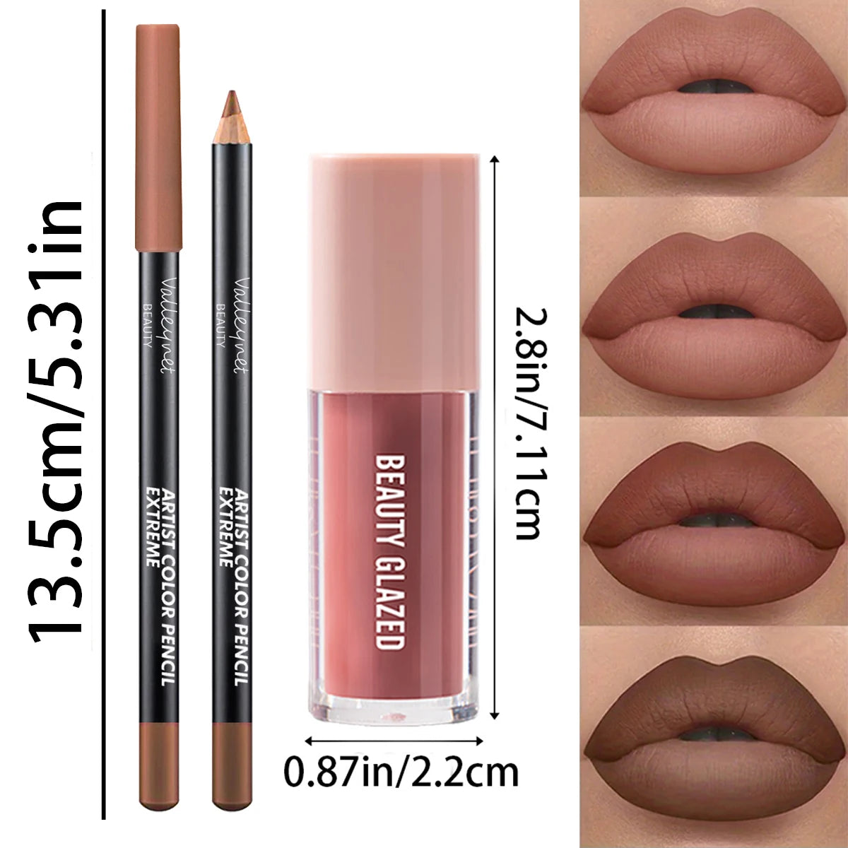 Velvet Kiss Matte Lip Set – Duo